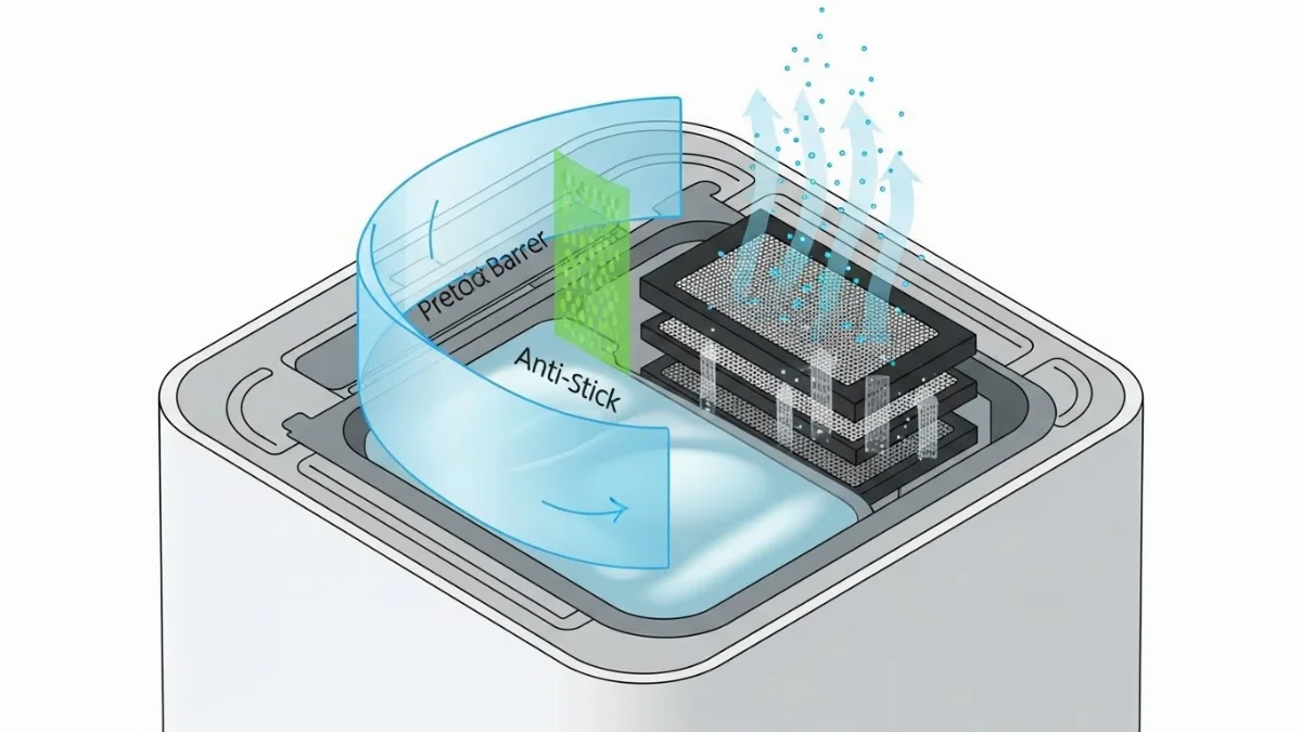 Gia đình hạnh phúc với không gian bếp sạch