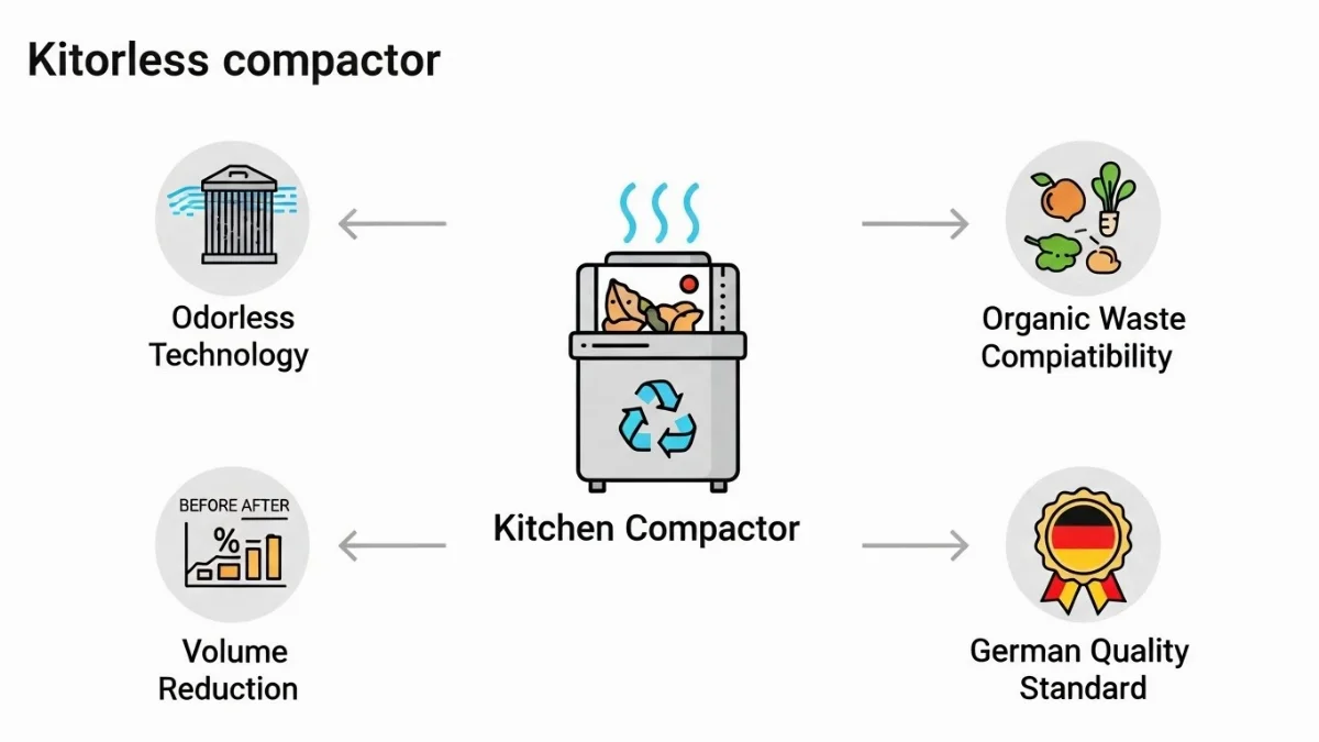 Lựa chọn thùng ép rác phù hợp với nhu cầu gia đình