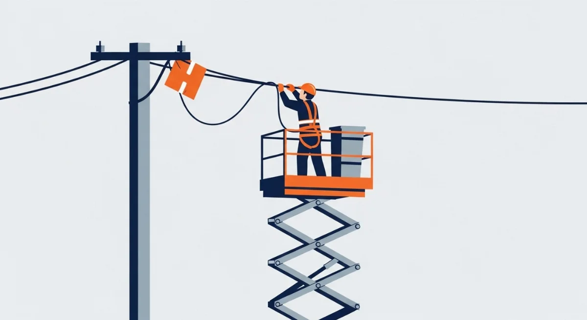 Xe nâng người boom lift đa năng cho phép vươn xa linh hoạt