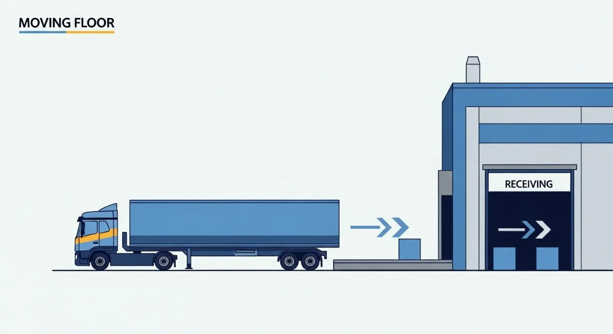 Cấu tạo và nguyên lý hoạt động của sàn trượt tự đổ trong xe ben