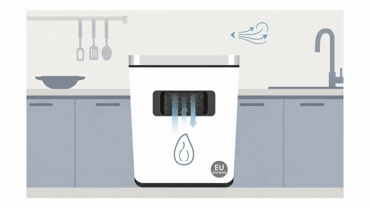 Công nghệ khử mùi tiên tiến trên thùng rác thông minh