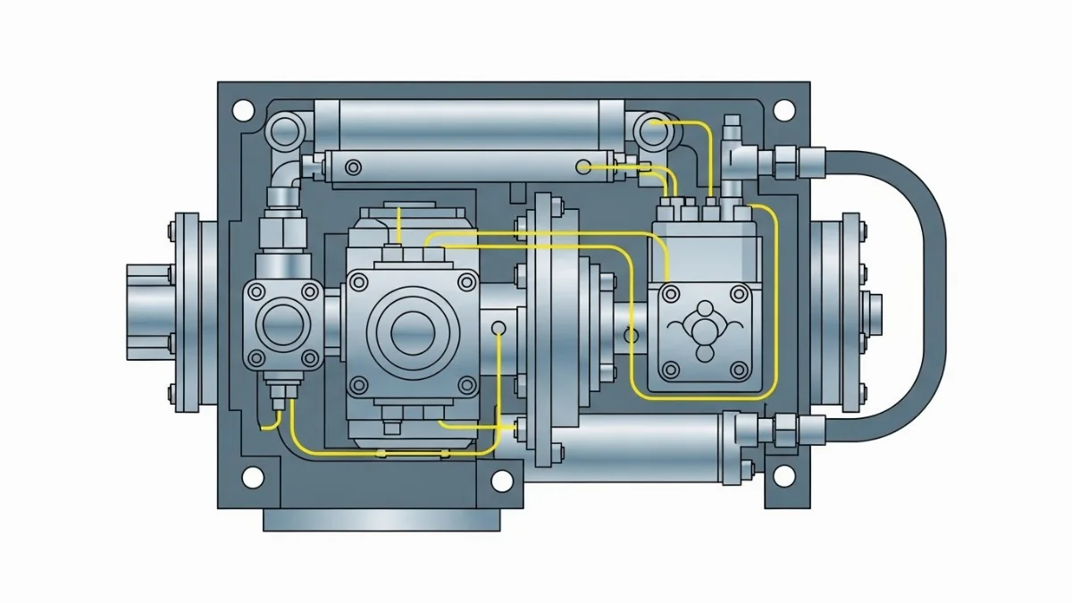 Công nghệ thủy lực Đức mang lại độ chính xác cao cho hệ thống hooklift