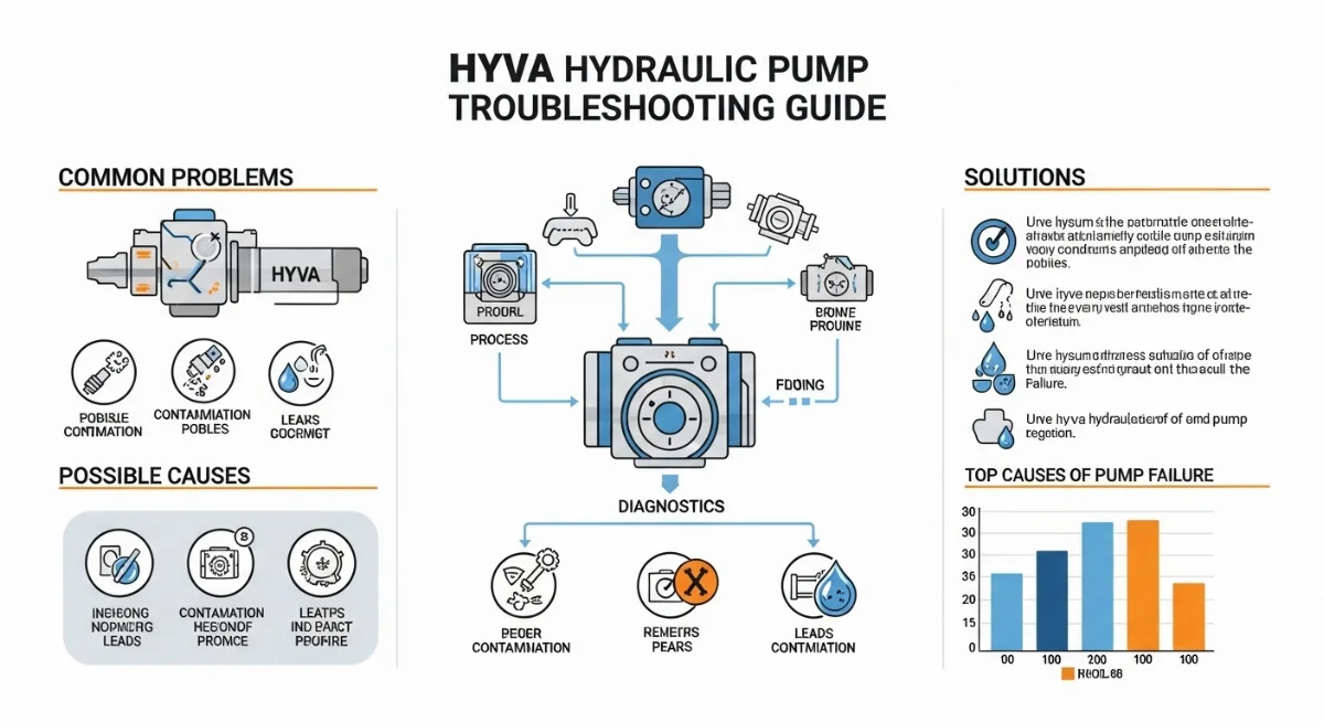 Kỹ thuật viên đang kiểm tra và bảo dưỡng bơm HYVA