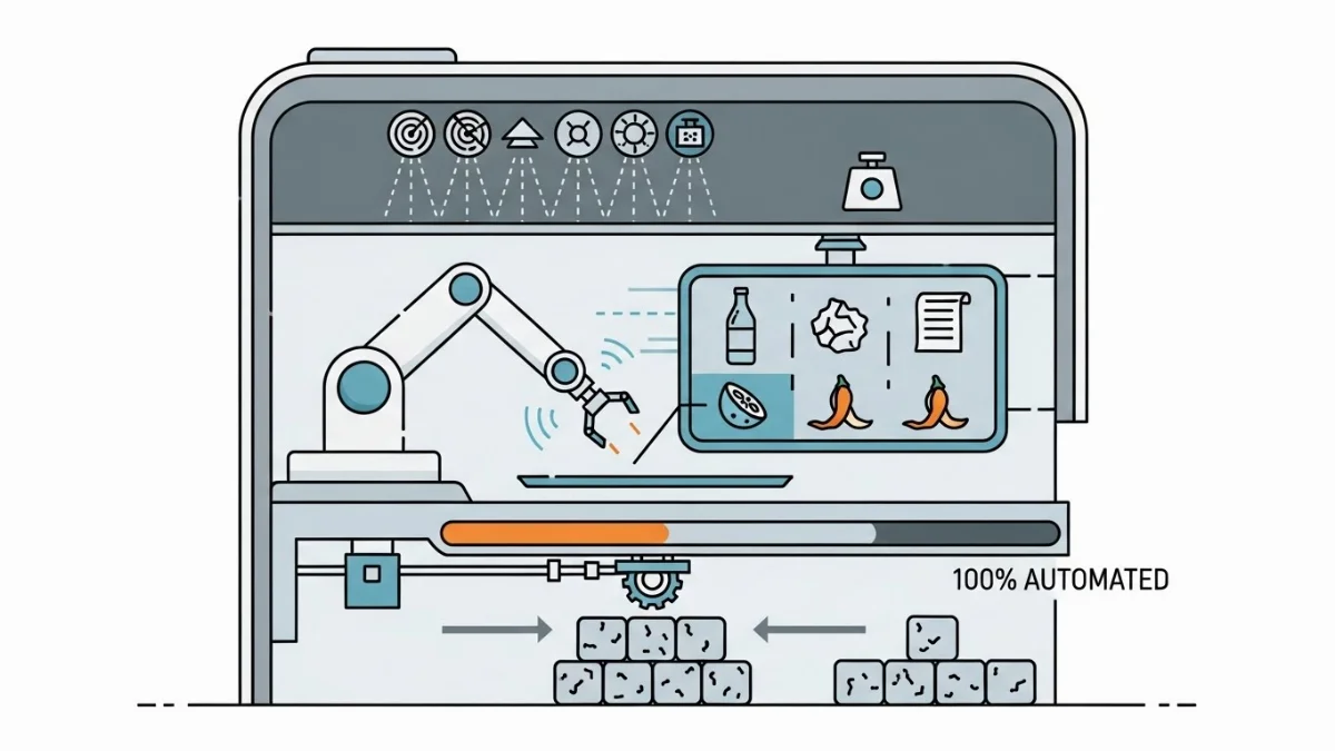 Hệ thống ép rác tự động thông minh giúp giám sát từ xa