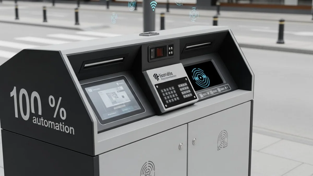 Thùng ép rác tự động với công nghệ nén hiệu quả cao