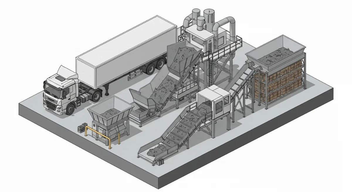 Vận chuyển hàng rời trong công nghiệp nặng với Moving Floor