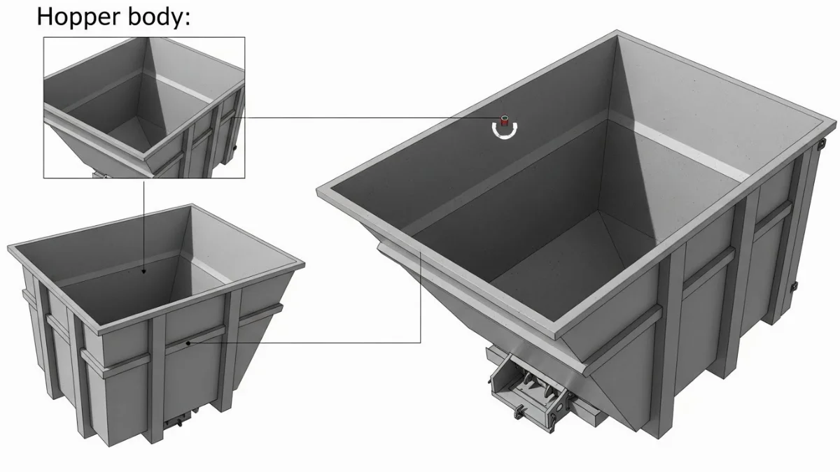 Lợi ích vượt trội của xe ép rác phễu nâng tiêu chuẩn Châu Âu.