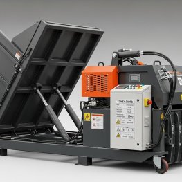 Thông Số Kỹ Thuật Vượt Trội Của Thùng Ép Rác Phễu Nâng Tiêu Chuẩn Châu Âu