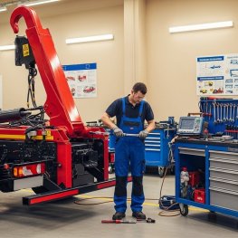 Bảo Trì Xe Hooklift Đúng Chuẩn EU: Kéo Dài Tuổi Thọ Thiết Bị Lên 15 Năm