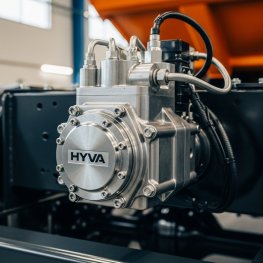 Bơm thủy lực HYVA – Trái tim của hệ thống nâng hạ hiện đại trong xe ben và thiết bị công nghiệp