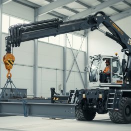 Nguyên lý hoạt động của cẩu gập robot thủy lực – Hiểu đúng để vận hành an toàn và hiệu quả