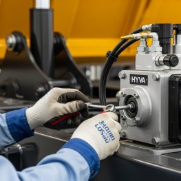 Lỗi thường gặp và cách khắc phục trên bơm thủy lực HYVA – Giữ hiệu suất ổn định, tránh hư hại hệ thống nâng hạ