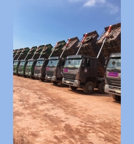 Xi lanh ben sức nâng 70-90 tấn cho xe ben 4 chân